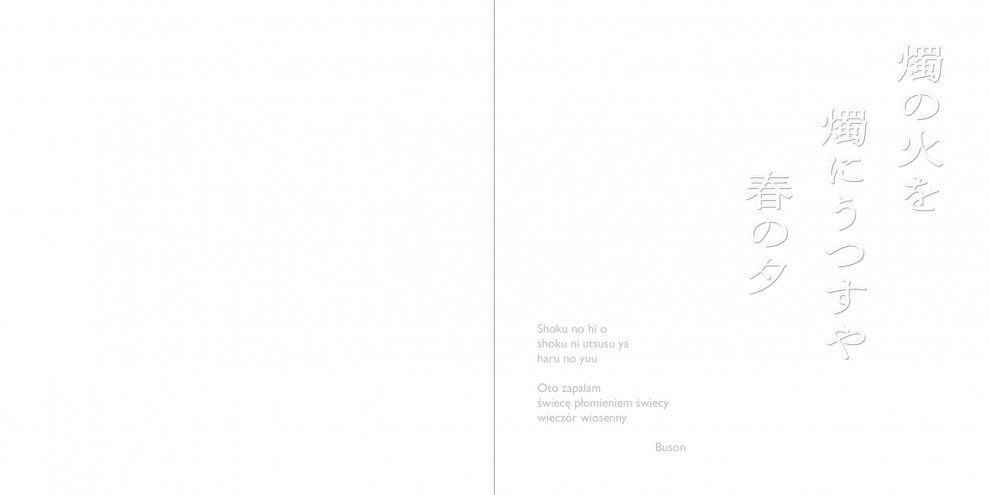 Książka Haiku IV