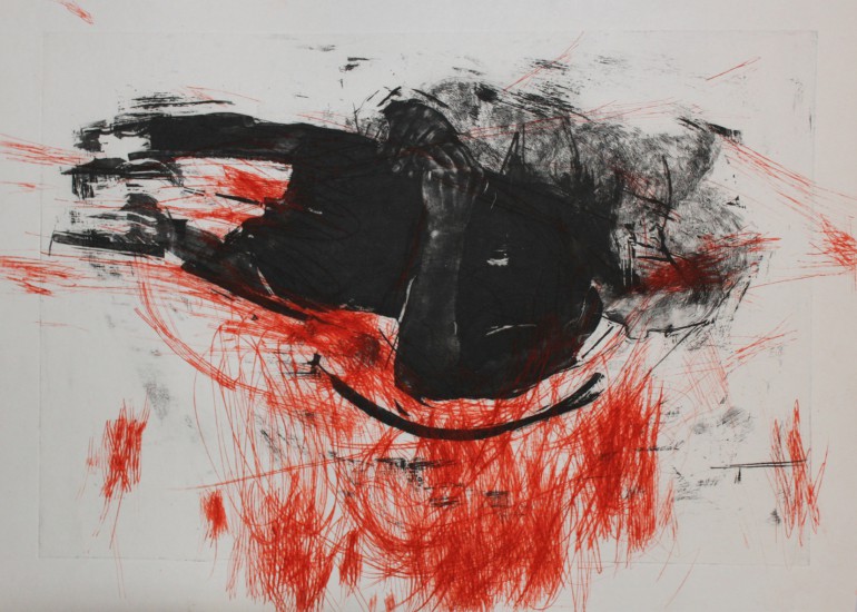 Uchwycić Nieuchwytne | intaglio | 50x70cm