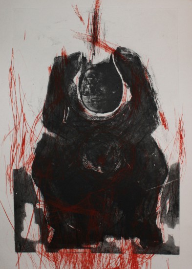 Uchwycić Nieuchwytne | intaglio | 50x70cm