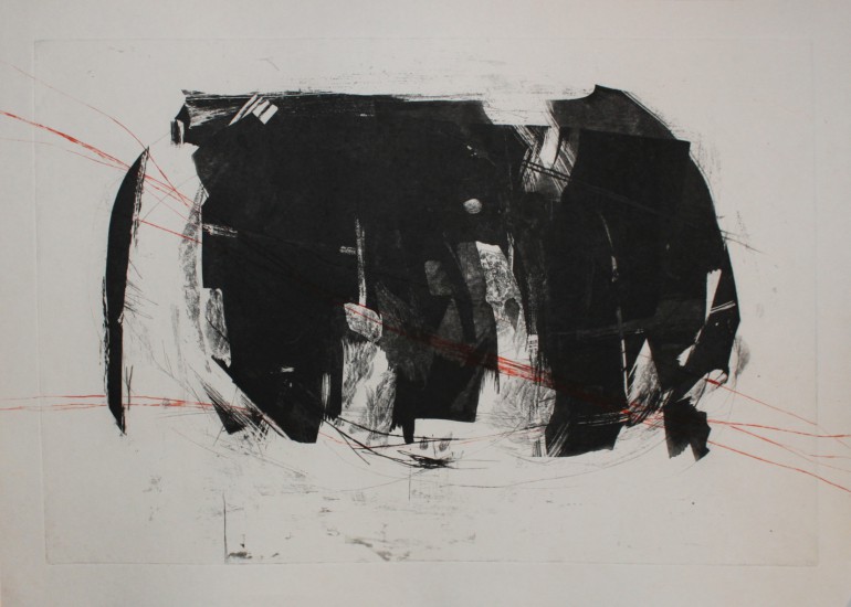 Uchwycić Nieuchwytne | intaglio | 50x70cm