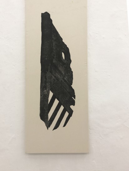 Arka | akwatinta na płótnie | 135x50cm