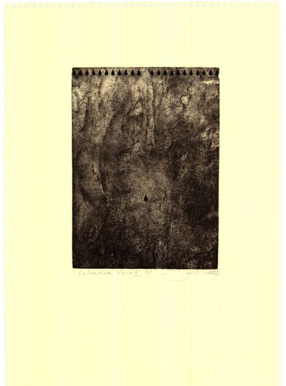 Kalendarz Śląski VII | akwaforta | 26×19 cm