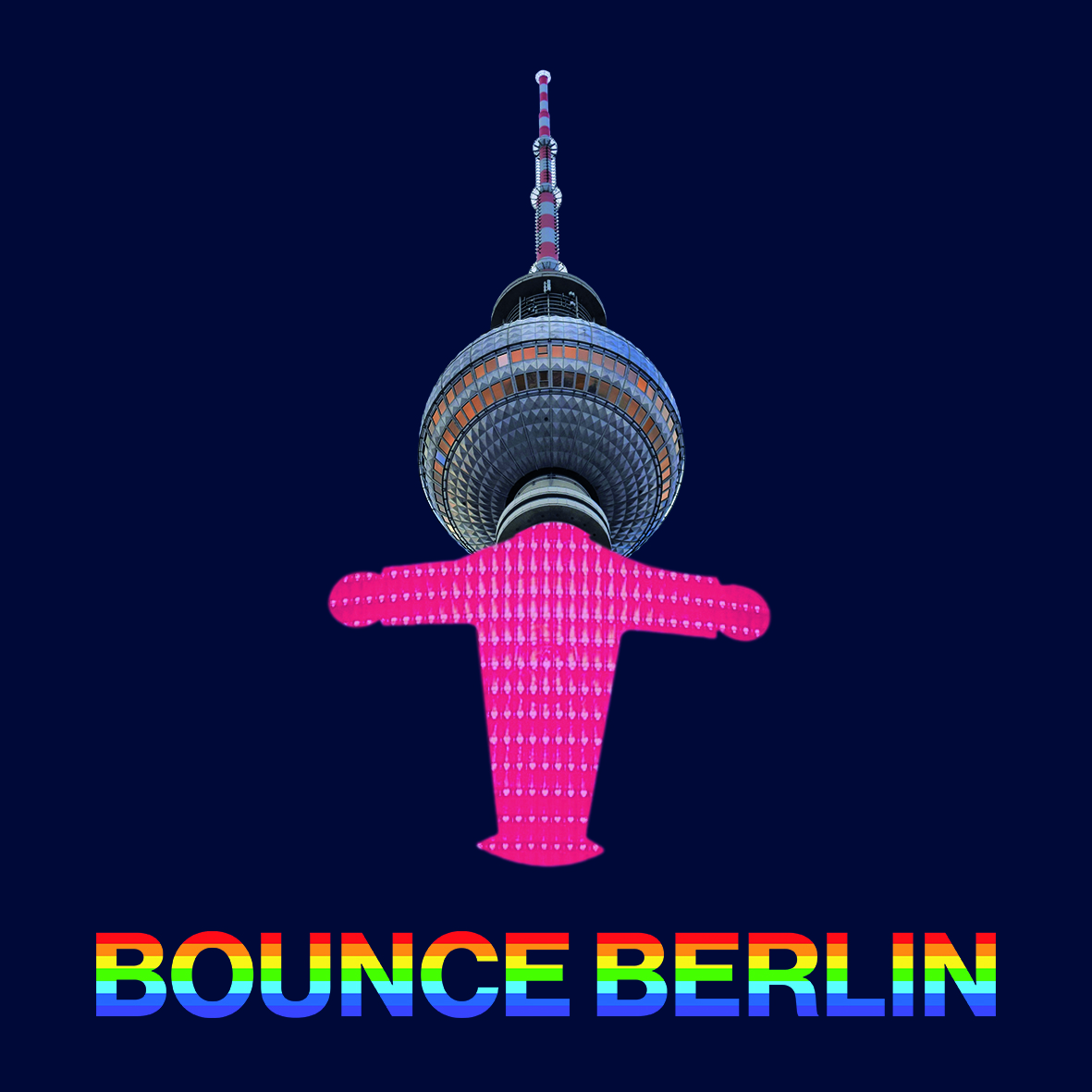 “Bounce“, kolaż cyfrowy, 15 cm x 15 cm, wrzesień 2022
